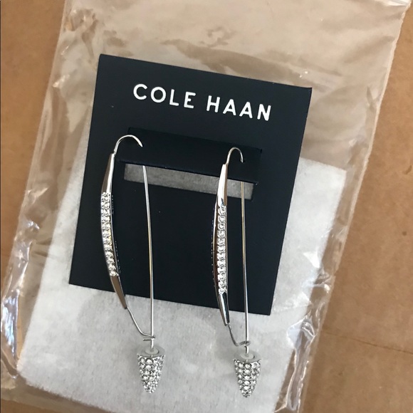 Cole Haan Pave Drop Earrings - Picture 2 of 4